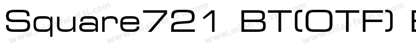 Square721 BT(OTF) Bo字体转换